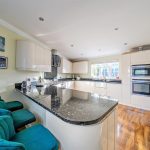 Professional photography of a modern kitchen in a sales listing