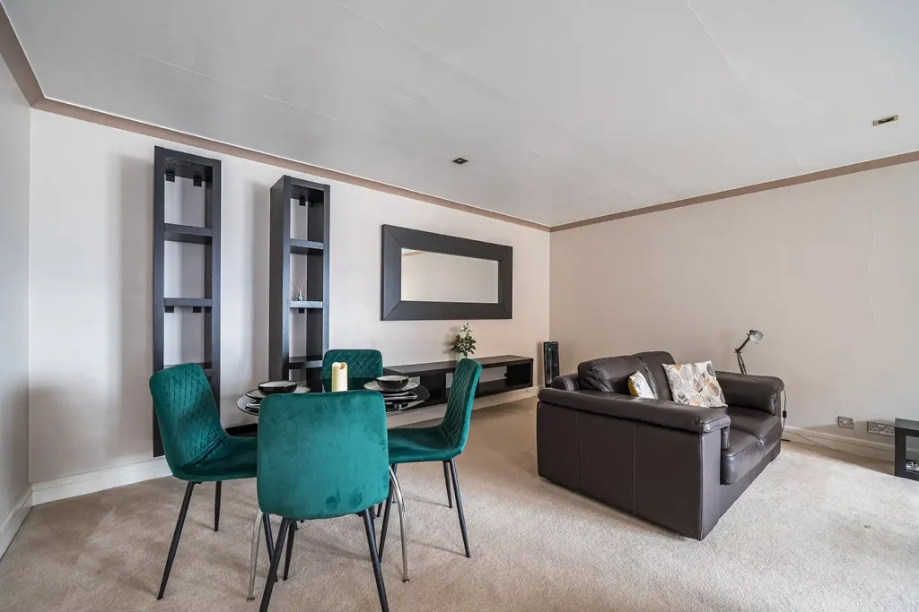 Open Plan Living and Dining Area