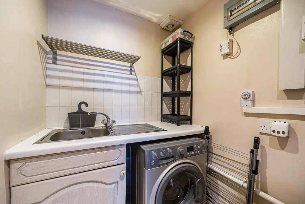 Kitchen Utility Area with Appliances