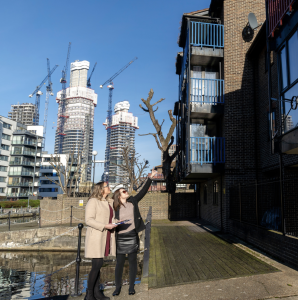 Jennings & Barrett's Property Managers on a site-visit